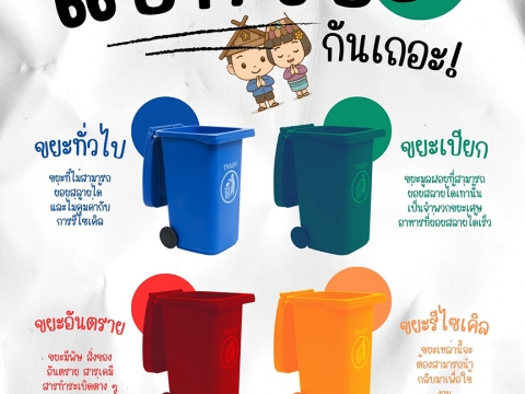 พิพิธภัณฑ์เรือนโบราณล้านนา มช. ชวนมาแยกขยะเพื่อร่วมกันลดโลกร้อน!!
