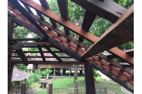 ไม้ก้านฝ้า - Wood roof constructions