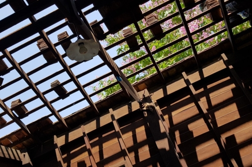 ไม้ก้านฝ้า - Wood roof constructions