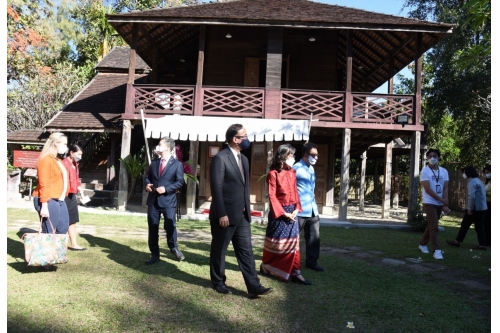 Completion Ceremony The U.S. Ambassadors Fund for Cultural Preservation (AFCP) 2019 “Conservation of Traditional Lanna Architecture in Chiang Mai”