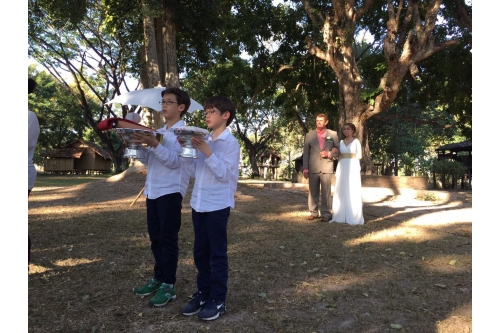 Christian wedding ceremony