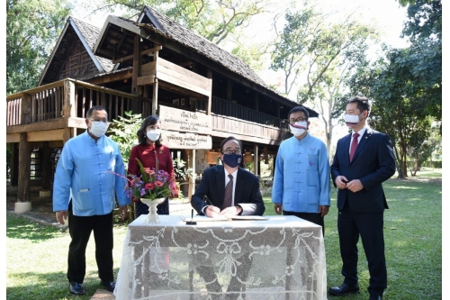 The Closing Ceremony of The U.S. Ambassadors Fund for Cultural Preservation (AFCP) 2019 “Conservation of Traditional Lanna Architecture in Chiang Mai”