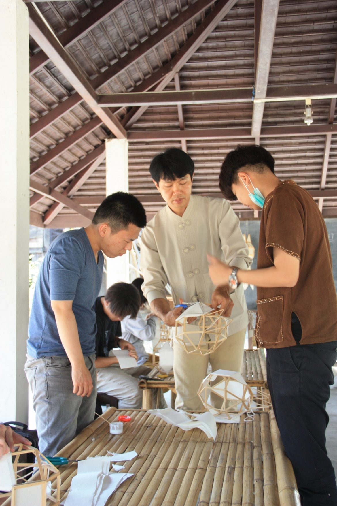 กิจกรรมบูรณาการความร่วมมือด้านศิลปวัฒนธรรมสำหรับนักศึกษาจาก Momoyama Kakuin University ประเทศญี่ปุ่น 