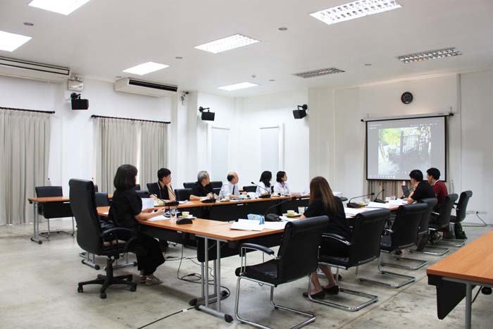 การประชุมงานจ้างรื้อถอน ขนย้ายและปลูกสร้างใหม่ หลองข้าวโบราณ อำเภอป่าซาง จังหวัดลำพูน (ครั้งที่ 1 /2560)