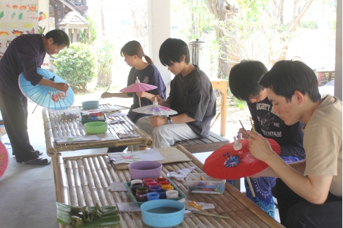 กิจกรรมบูรณาการความร่วมมือด้านศิลปวัฒนธรรมสำหรับนักศึกษาจาก Momoyama Kakuin University ประเทศญี่ปุ่น