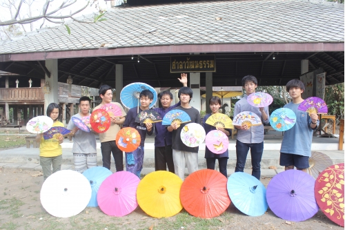 กิจกรรมบูรณาการความร่วมมือด้านศิลปวัฒนธรรมสำหรับนักศึกษาจาก Momoyama Kakuin University ประเทศญี่ปุ่น