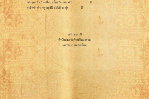 พิธีกรรมเเละความเชื่อการปลูกเรือนล้านนา(66) - 3 กุมภาพันธ์ 2563