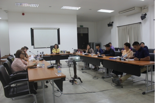 การประชุมคณะกรรมการดำเนินงานโครงการเพื่อขับเคลื่อนยุทธศาสตร์สำนักส่งเสริมศิลปวัฒนธรรม ครั้งที่ 5/2563