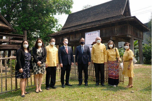 ร่วมต้อนรับอุปทูตรักษาการเอกอัครราชทูตสหรัฐอเมริกาประจำประเทศไทย และคณะ