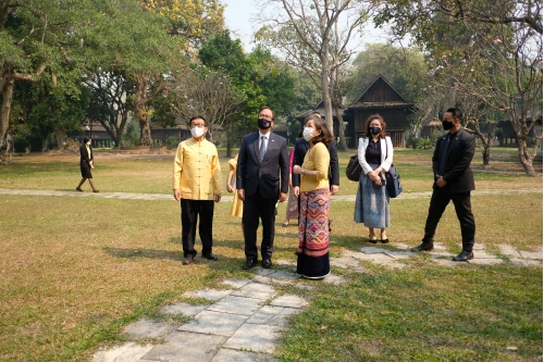 ร่วมต้อนรับอุปทูตรักษาการเอกอัครราชทูตสหรัฐอเมริกาประจำประเทศไทย และคณะ