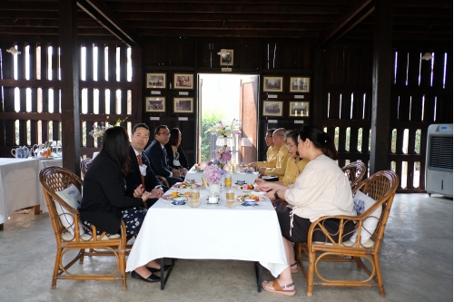 ร่วมต้อนรับอุปทูตรักษาการเอกอัครราชทูตสหรัฐอเมริกาประจำประเทศไทย และคณะ