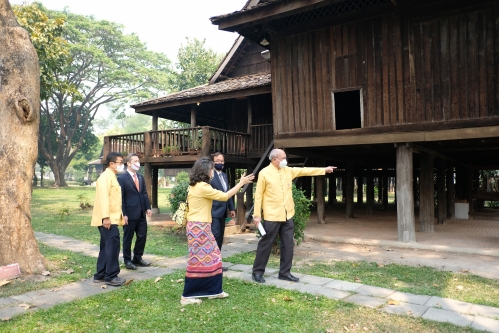 ร่วมต้อนรับอุปทูตรักษาการเอกอัครราชทูตสหรัฐอเมริกาประจำประเทศไทย และคณะ