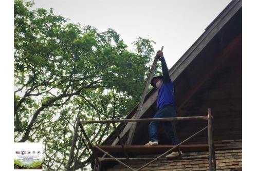 แป้นน้ำย้อยเรือนชาวเวียงเชียงใหม่(พญาปงลังกา) -  The roof trim of Chiang Mai Townsfolk House - Heaun Phaya Pong Lang Ka