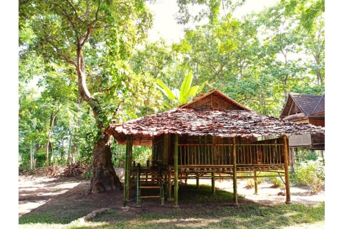 เรือนเครื่องผูก - Kruang-Puuk House (Traditional Lanna/bamboo house)