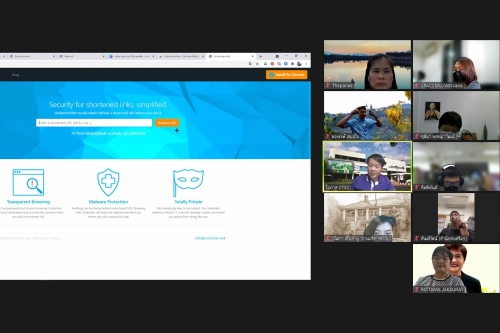 จัดอบรมบรรยายในหัวข้อ “การใช้งานระบบเทคโนโลยีสารสนเทศอย่างปลอดภัย”