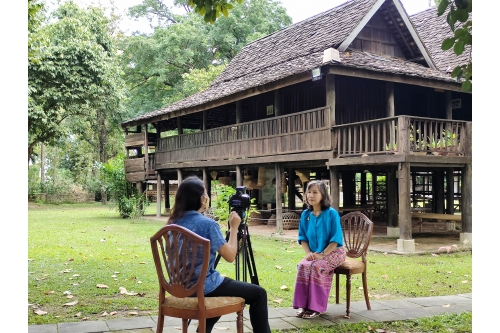 ให้การสัมภาษณ์สื่อ Thai PBS