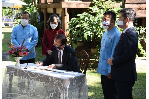 พิธีปิดโครงการ The U.S. Ambassadors Fund for Cultural Preservation (AFCP) 2019 “Conservation of Traditional Lanna Architecture in Chiang Mai”