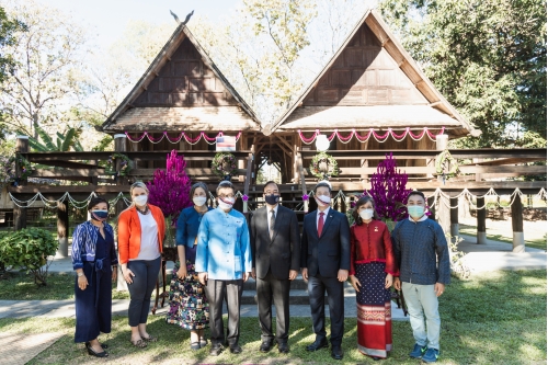 พิธีปิดโครงการ The U.S. Ambassadors Fund for Cultural Preservation (AFCP) 2019 “Conservation of Traditional Lanna Architecture in Chiang Mai”