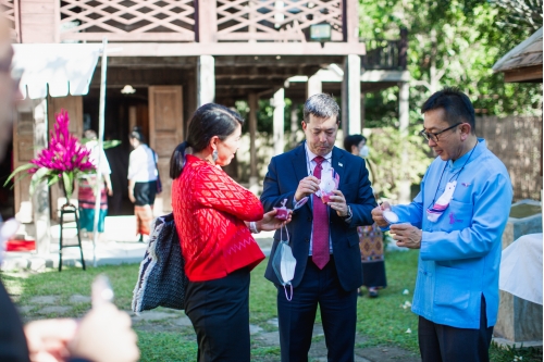 พิธีปิดโครงการ The U.S. Ambassadors Fund for Cultural Preservation (AFCP) 2019 “Conservation of Traditional Lanna Architecture in Chiang Mai”