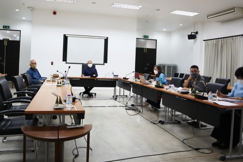 การประชุมคณะกรรมการอำนวยการประจำสำนักส่งเสริมศิลปวัฒนธรรม ครั้งที่ 1/2565 (20 พฤษภาคม 2565)