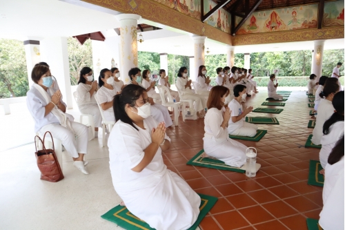 พิธีเปิดโครงการบวชเนกขัมมจาริณี เพื่อถวายเป็นพระราชกุศลเนื่องในโอกาสที่สมเด็จพระนางเจ้าสิริกิติ์ พระบรมราชินีนาถ พระบรมราชชนนีพันปีหลวงทรงเจริญพระชนมพรรษา 90 พรรษา 