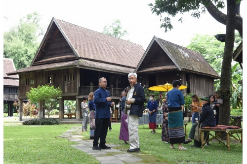 พิพิธภัณฑ์เรือนโบราณล้านนา มช. ให้การต้อนรับคณะกรรมการตรวจประเมินลงพื้นที่ การคัดเลือกรางวัลอุตสาหกรรมท่องเที่ยวไทย The 14th  Thailand Tourism Awards 2023 