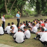 คณะครูและนักเรียนจากโรงเรียนดาราวิทยาลัย เยี่ยมชมพิพิธภัณฑ์เรือนโบราณล้านนา มช.