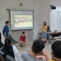 จัดบรรยายด้านศิลปวัฒนธรรมให้แก่นักศึกษาจาก Nanyang Technological University ประเทศสิงคโปร์