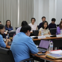 ต้อนรับคณะกรรมการตรวจประเมินคุณภาพการศึกษาตามเกณฑ์ของแนวทาง CMU-EdPEx ประจำปี 2562