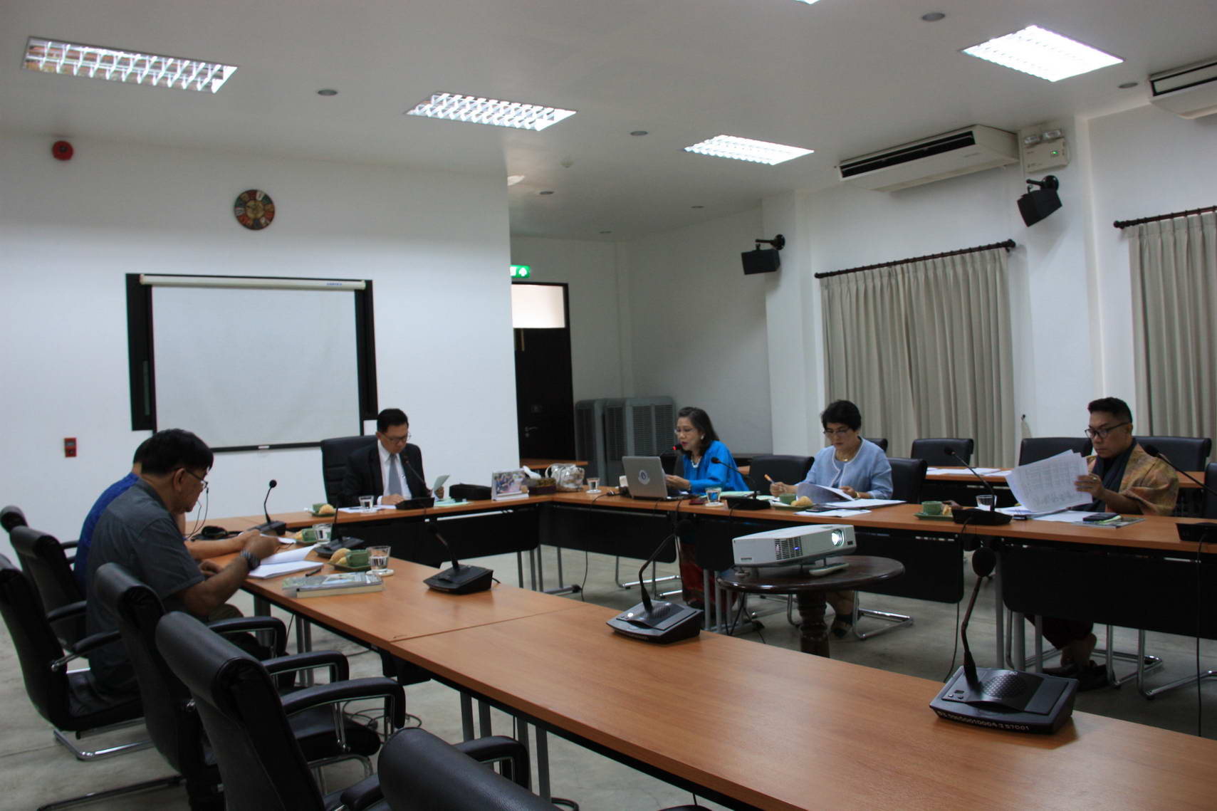 การประชุมคณะกรรมการอำนวยการประจำสำนักส่งเสริมศิลปวัฒนธรรม ครั้งที่ 2/2560