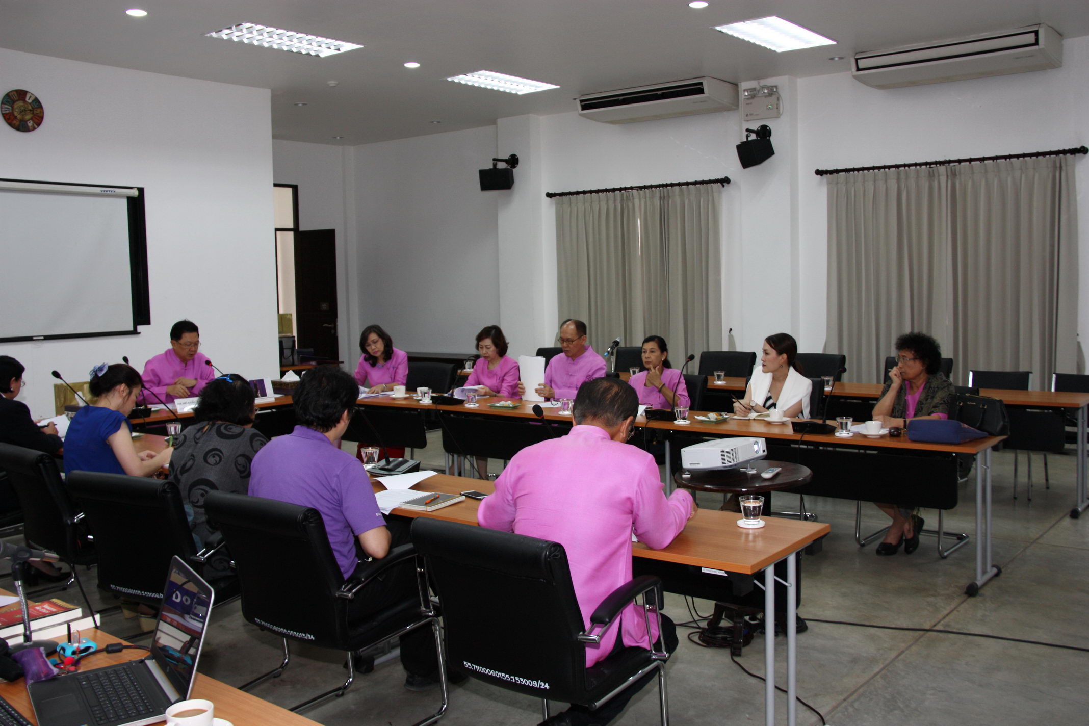 การประชุมคณะกรรมการอำนวยการโครงการล้านนาคดีศึกษา มหาวิทยาลัยเชียงใหม่ ครั้งที่ 1/2559
