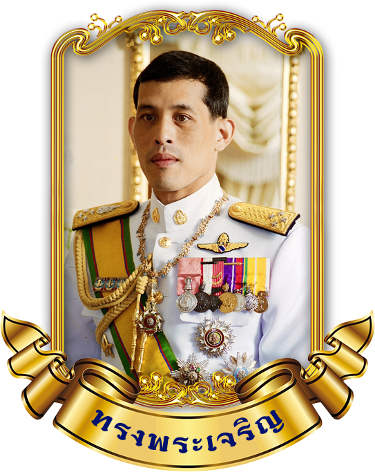 The Royal Portrait of His Majesty King Maha Vajiralongkorn Phra Vajiraklaochaoyuhua